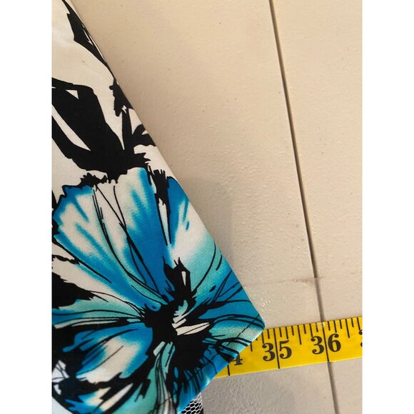 NWT Dressbarn Dress Floral Print Spaghetti Strap Fit & Flare Dress 8 Petite - Picture 12 of 12